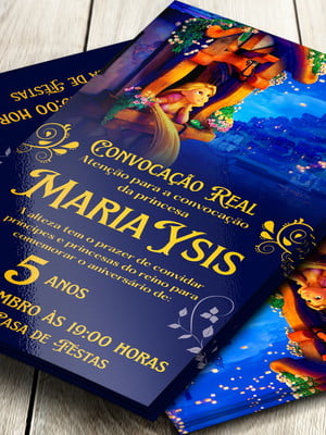 Convite impresso enrolados