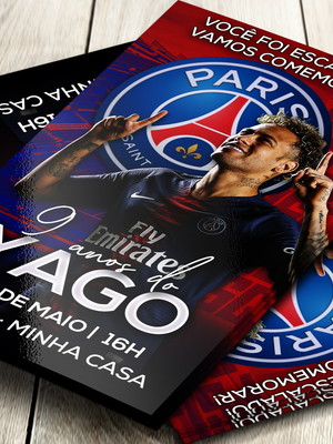Convite impresso psg