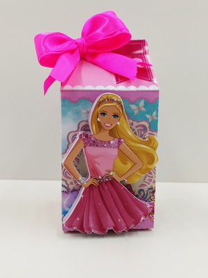 Caixa milk tema barbie
