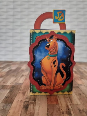 Caixa retangular scooby doo
