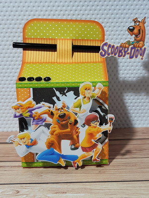 Caixa palitinho scooby doo