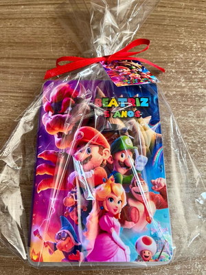 Estojo de pintura 20 peças super mario
