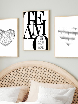 Quadros decorativos modernos quarto de casal frases vidro