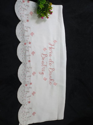 Toalha fralda personalizada