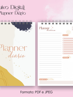 Arquivo digital planner diário