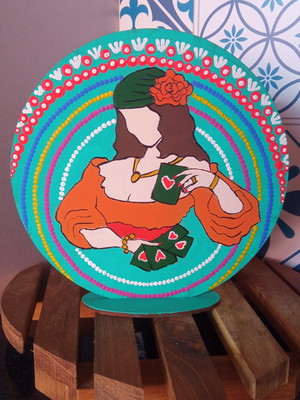 Quadro mdf cigana