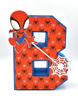 Letra 3d - spidey e seus amigos espetaculares