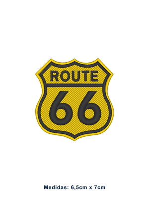 Patch bordado filme carros - rota 66