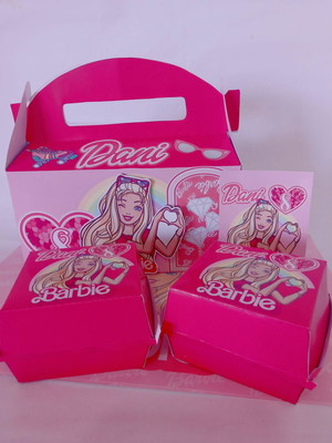 Kit festa na escola barbie