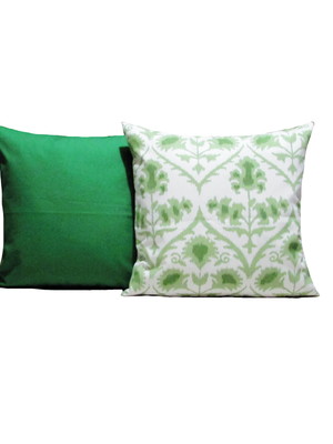 Capas para almofadas 40 x 40 tecido algodão conjunto 2 peças