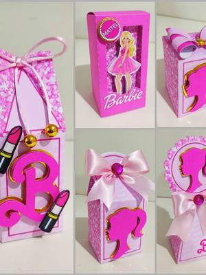 Kit festa 50 itens barbie