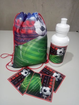 Kit (mochilinha + squeeze 500ml)