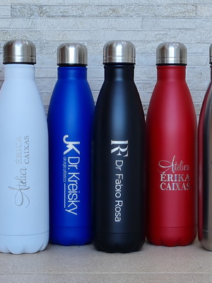 Garrafa metal 750ml personalizada