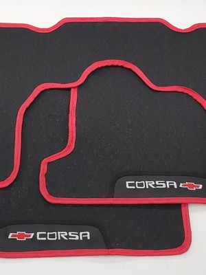 Jogo de tapete emborrachado gm corsa