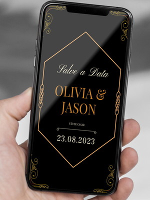 Salve a data - save the date com foto