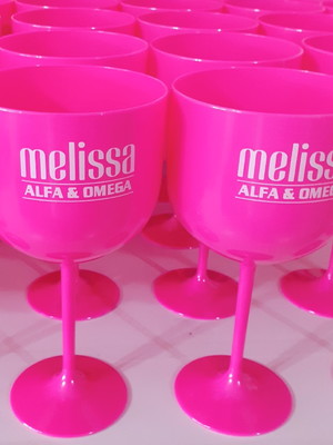 100 taças de gin 580ml personalizadas