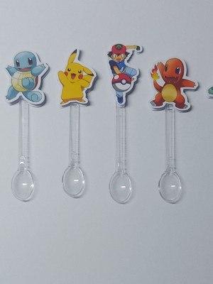 Kit colher pokemon 40 unidades