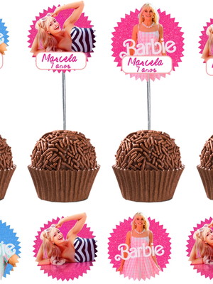 Aplique barbie o filme - personalizado
