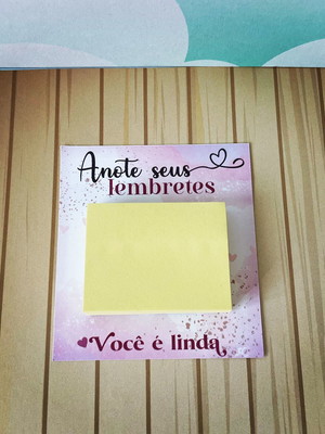 Post it personalizado lembretes