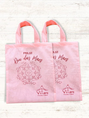 Sacola de tnt 40g personalizada 40x30 cm