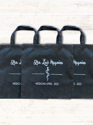 Sacola de tnt personalizada 30x30 cm