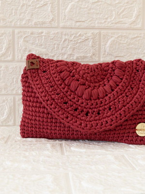 Bolsa / clutch gio vermelha
