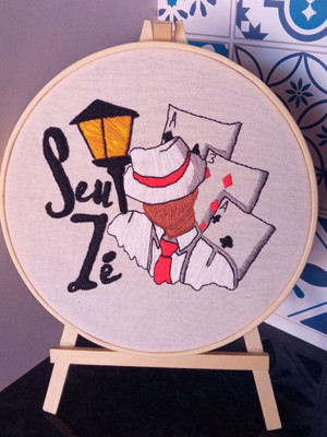 Bordado zé pilintra