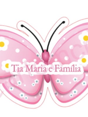 Tag borboleta