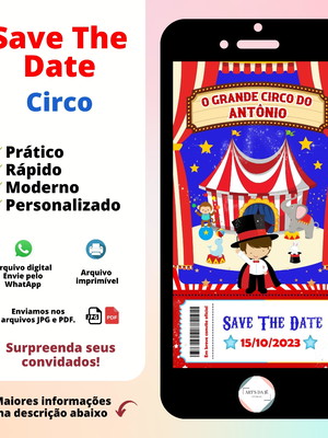 Save the date circo