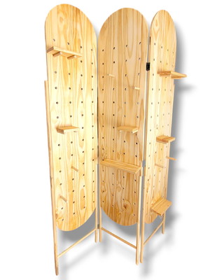 Painel pegboard - biombo