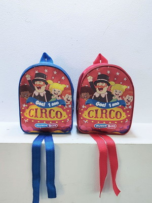 Mochila personalizada circo do mundo bita