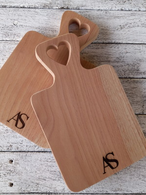 Mini tábua retangular personalizada