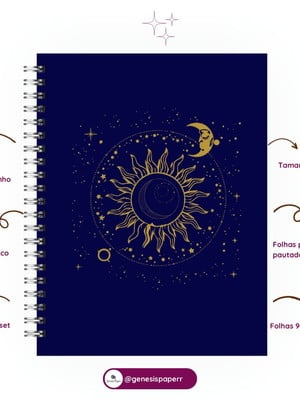 Caderno lunar a5