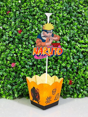Cachepo naruto centro de mesa naruto