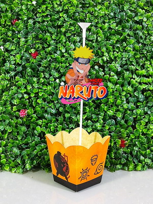 Cachepo naruto centro de mesa naruto