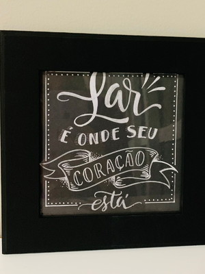 Quadro a vida e boa