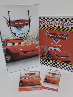 Kit colorir carros