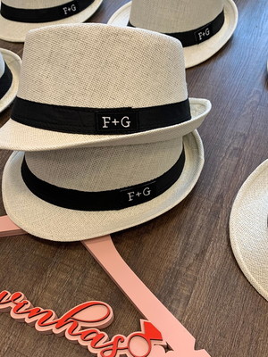 Chapéu panamá personalizado