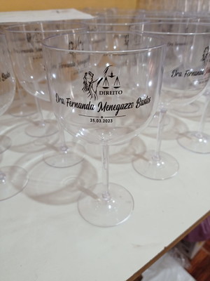 50 taças de gin 580ml personalizadas