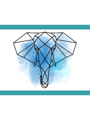 Animais geométricos (arte digital)