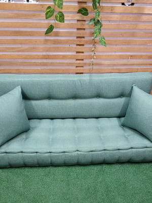 Assento futon turco com encosto