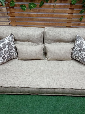 Assento futon turco com encosto