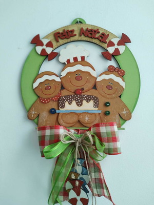 Guirlanda bolachinhas de natal