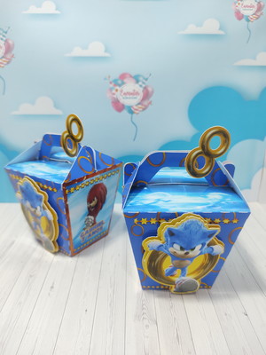 Caixa sushi 3d - sonic