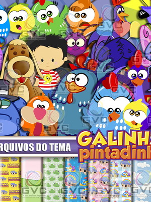 Kit digital galinha pintadinha