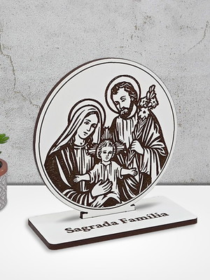 Lembrancinha sagrada família personalizada gravado a laser