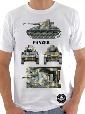 Camiseta blindado tanque guerra panzer