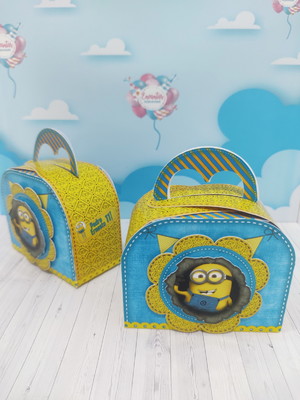 Maletinha 3d - minions