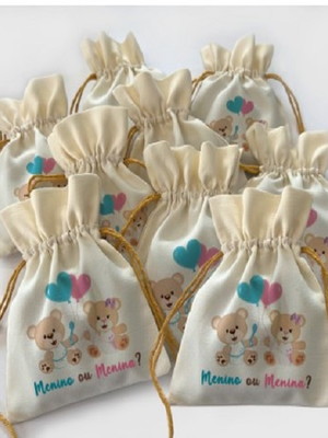 20 saquinhos personalizado lembrancinha