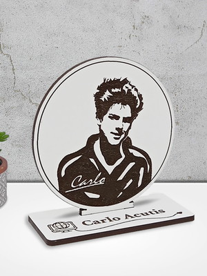 Lembrancinha carlo acutis personalizada gravado a laser